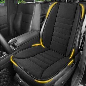 Car Seat Cushion Lumbar Support Memory Foam Sciatica Tailbone Back Pain Relief